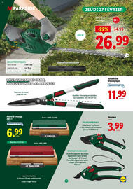 Catalogue Lidl | La sélection jardin page 7