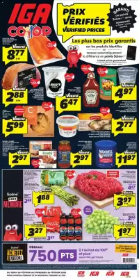 IGA flyer (valid until 26-02)