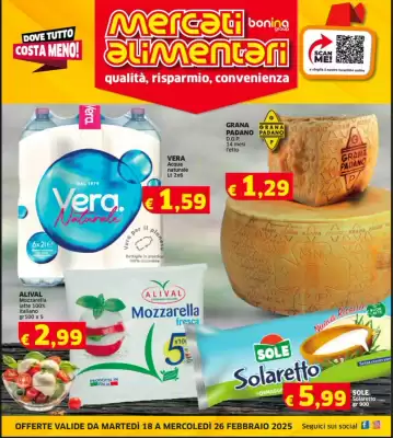 Volantino Mercati Alimentari (valido fino al 26-02)