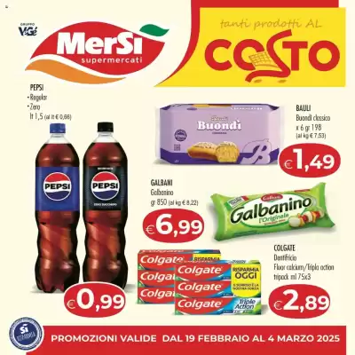 Volantino MerSi Supermercati (valido fino al 4-03)