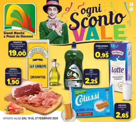 Volantino Al Discount (valido fino al 27-02)