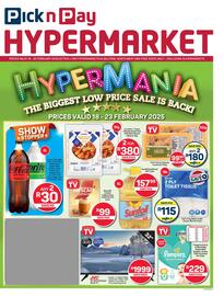 Pick n Pay Hypermarket catalogue week 8 Page 1