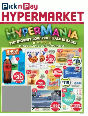 Pick n Pay Hypermarket catalogue (valid until 23-02)