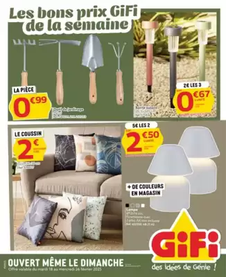 Catalogue Gifi (valable jusqu'au 26-02)