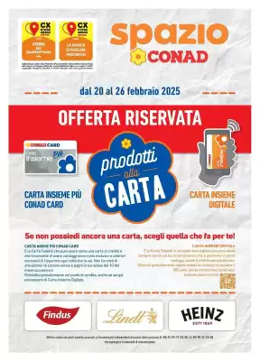 Volantino Spazio Conad (valido fino al 26-02)