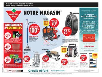 Canadian Tire flyer week 8 Page 1