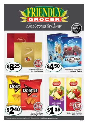 Friendly Grocer catalogue (valid until 25-02)