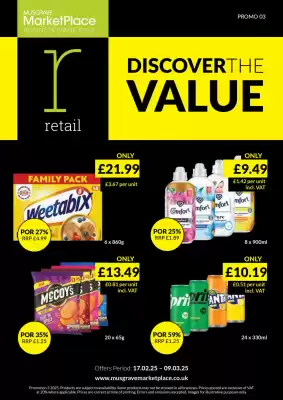 Musgrave MarketPlace leaflet (valid until 4-03)