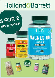 Holland & Barrett leaflet Page 1