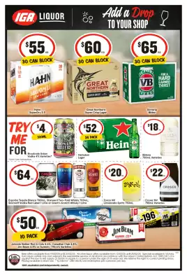 IGA Liquor catalogue (valid until 25-02)