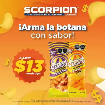 Catálogo Scorpion (válido hasta 28-02)