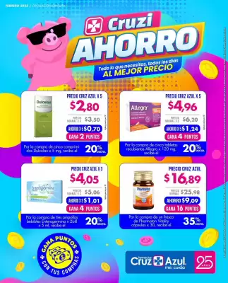 Catálogo Farmacias Cruz Azul (válido hasta 28-02)