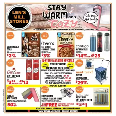 Len's Mill Stores flyer (valid until 26-02)