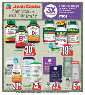 Jean Coutu flyer (valid until 26-02)