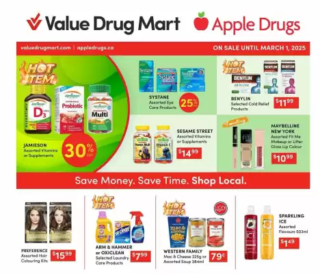 Apple Drugs flyer (valid until 26-02)