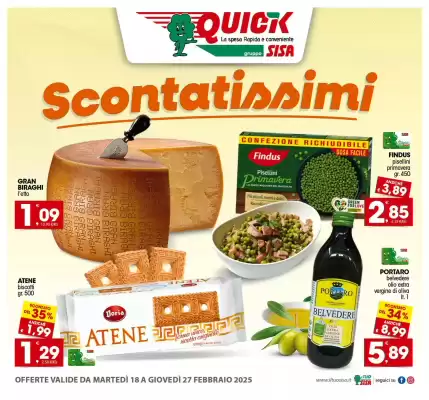 Volantino Quick Sisa (valido fino al 27-02)