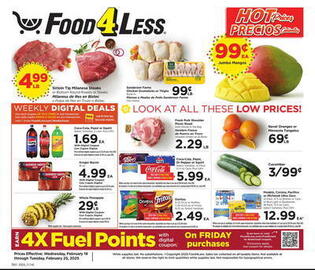 Food 4 Less Weekly Ad week 8 Page 1