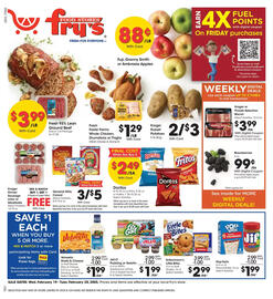 Fry's Weekly Ad week 8 Page 1