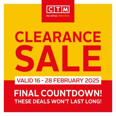 CTM catalogue (valid until 28-02)