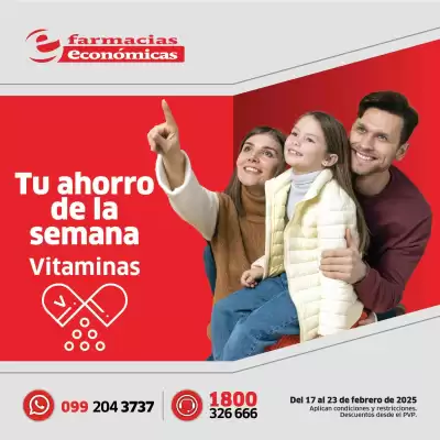 Catálogo Farmacias Económicas (válido hasta 23-02)