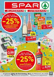 Spar Flugblatt woche 8 Seite 1