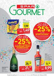 SPAR Gourmet Flugblatt woche 8 Seite 1