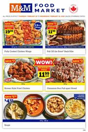 M & M Food Market flyer week 8 Page 1