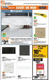 Home Depot flyer week 8 Page 1