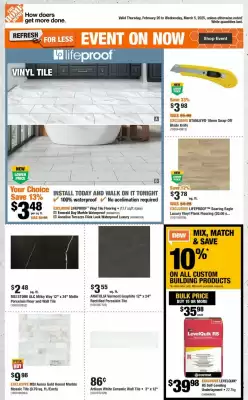 Home Depot flyer (valid until 27-02)