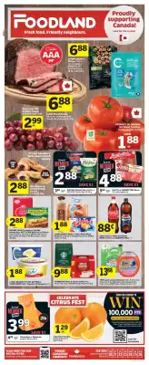 Foodland flyer (valid until 26-02)