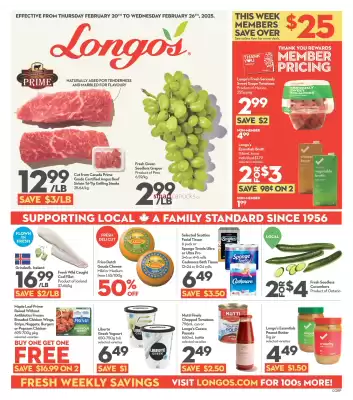 Longo's flyer (valid until 26-02)