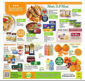 Heinen's Weekly Ad week 8 Page 1