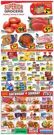 Superior Grocers Weekly Ad week 8 Page 1