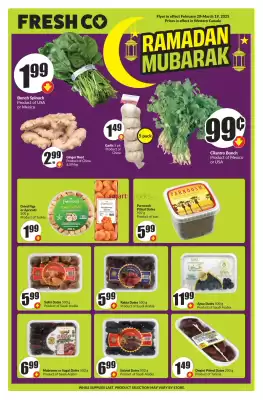 FreshCo flyer (valid until 19-03)