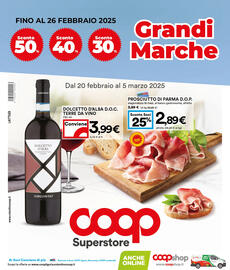 Volantino Coop Superstore Pagina 1