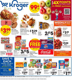 Kroger Weekly Ad week 8 Page 1