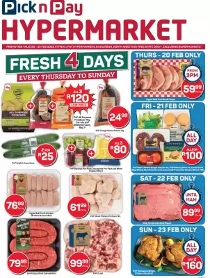 Pick n Pay Hypermarket catalogue (valid until 23-02)