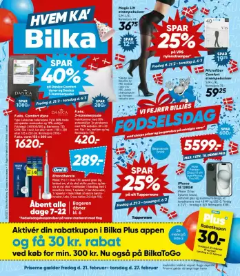 Bilka tilbudsavis (gælder indtil 27-02)