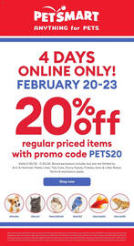 Petsmart flyer Page 1