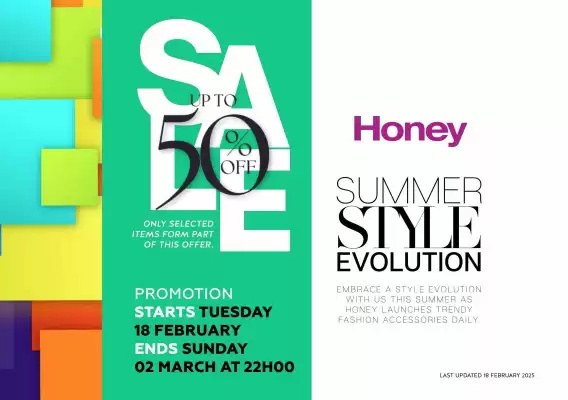 Honey Fashion Accessories catalogue (valid until 25-02)