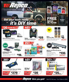 Repco catalogue Page 1