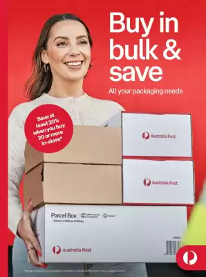 Australia Post catalogue (valid until 31-03)