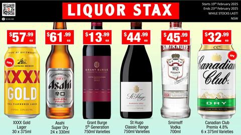 Liquor Stax catalogue week 8 Page 1