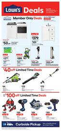 Lowe's Weekly Ad Page 1