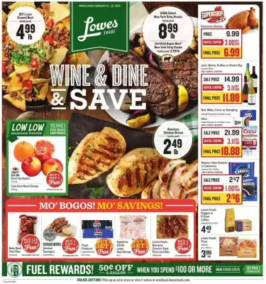 Lowes Foods Weekly Ad (valid until 25-02)