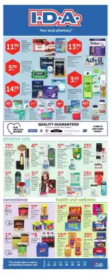 IDA Pharmacy flyer (valid until 23-02)