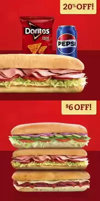 Mr Sub flyer (valid until 5-03)