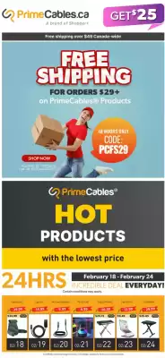 Primecables flyer (valid until 25-02)