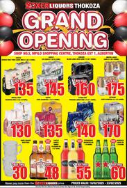 Boxer Liquors catalogue week 8 Page 1