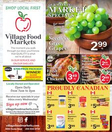 Village Food Markets flyer week 8 Page 1